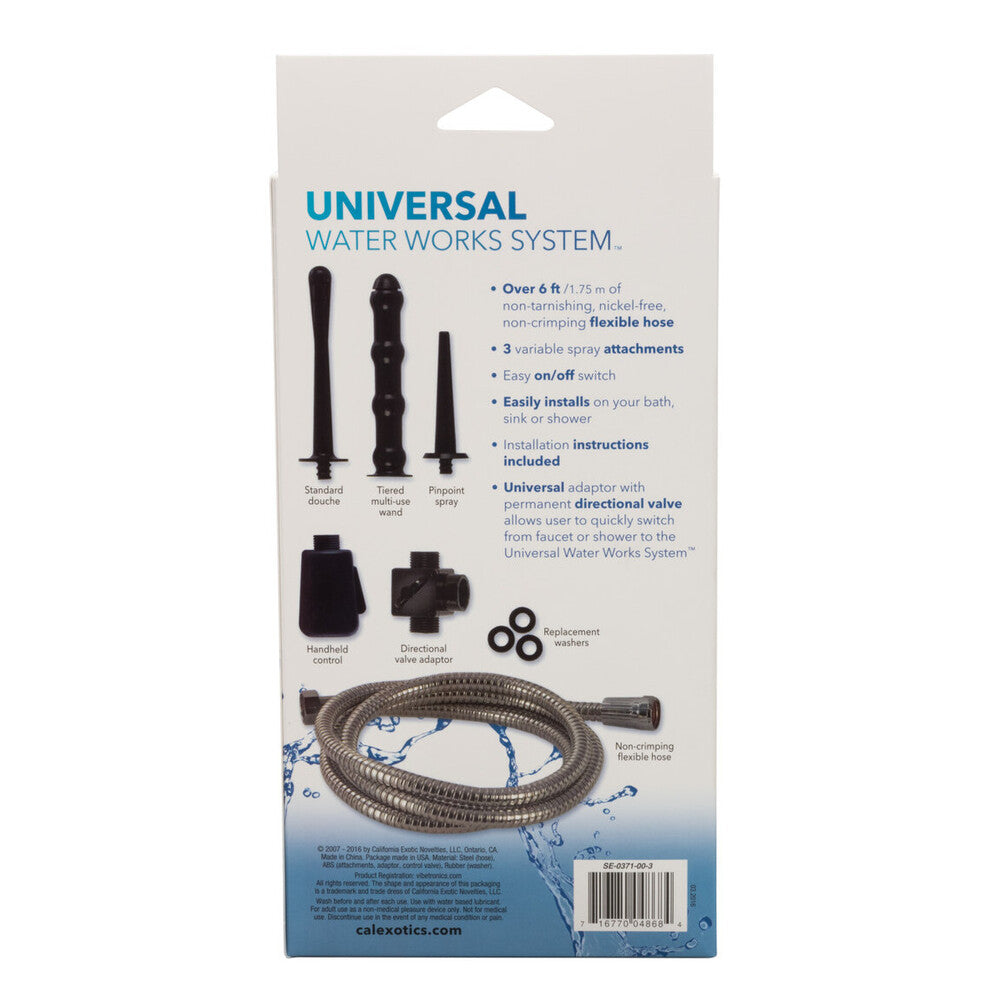 Universal Water Works System Douche | Anal Douche | CalExotics | Bodyjoys