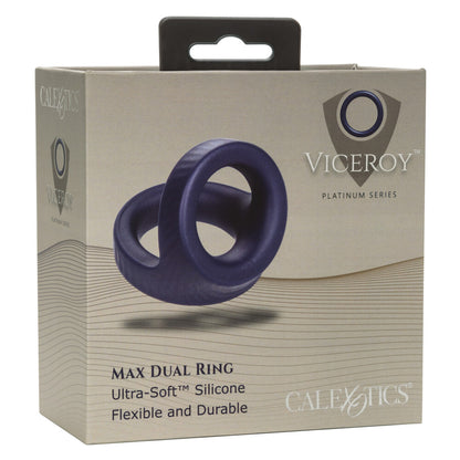 Viceroy Max Dual Silicone Cock Ring | Double Cock Ring | CalExotics | Bodyjoys