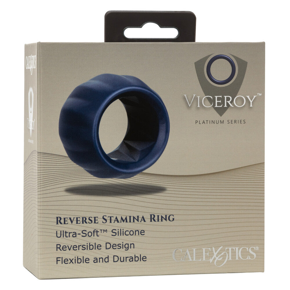 Viceroy Reverse Stamina Silicone Cock Ring | Classic Cock Ring | CalExotics | Bodyjoys