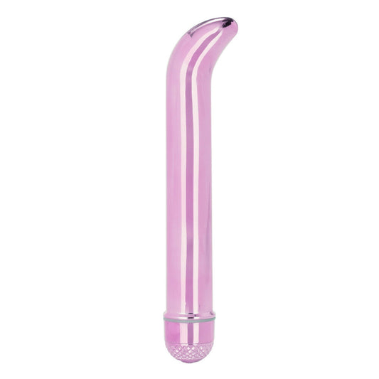 Metallic Pink Shimmer G-Spot Vibrator | G-Spot Vibrator | CalExotics | Bodyjoys