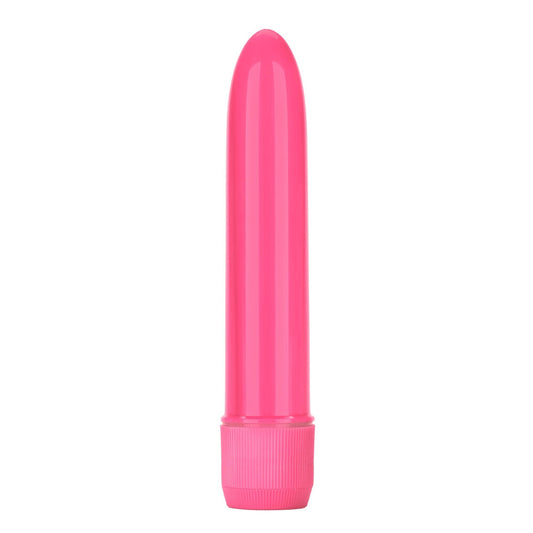 Neon Pink Multi-Speed Mini Vibrator | Bullet Vibrator | CalExotics | Bodyjoys
