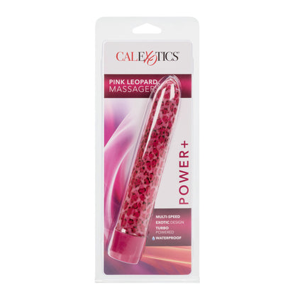 Leopard Massager Vibrator Pink | Classic Vibrator | CalExotics | Bodyjoys