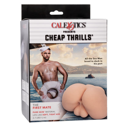 Cheap Thrills The First Mate Butt Masturbator Flesh Pink | Realistic Butt Masturbator | CalExotics | Bodyjoys