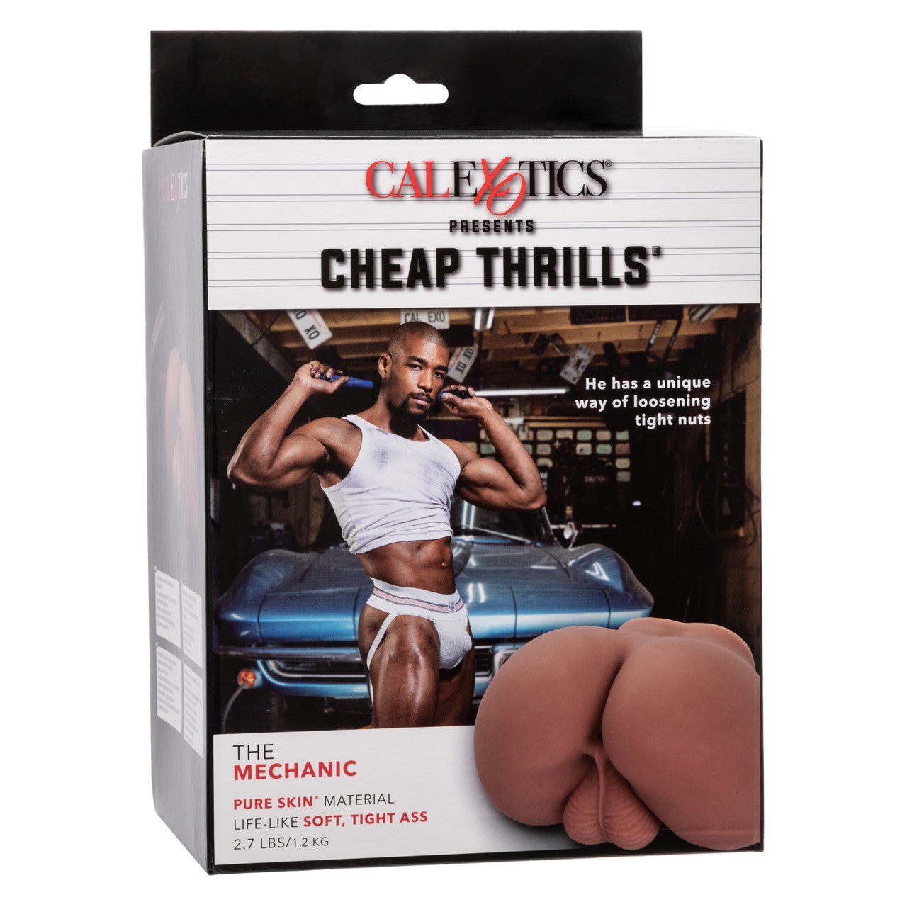 Cheap Thrills The Mechanic Butt Masturbator Flesh Brown | Realistic Butt Masturbator | CalExotics | Bodyjoys