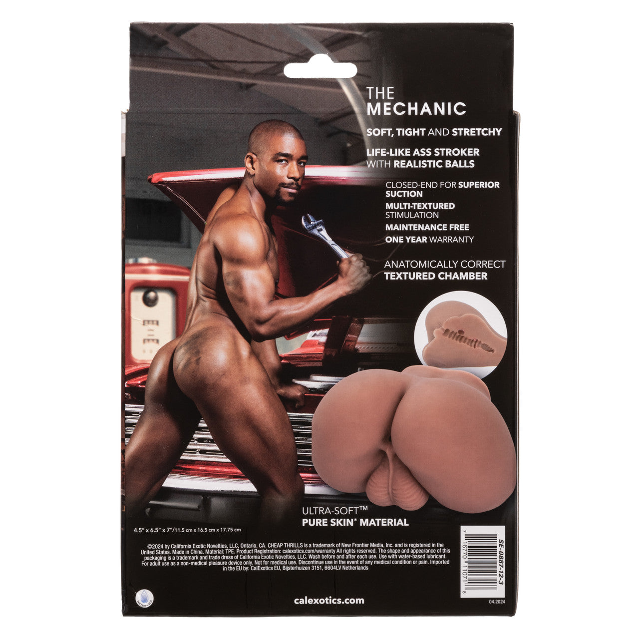 Cheap Thrills The Mechanic Butt Masturbator Flesh Brown | Realistic Butt Masturbator | CalExotics | Bodyjoys