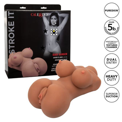 Stroke It Body Banger Flesh Brown | Sex Doll | CalExotics | Bodyjoys