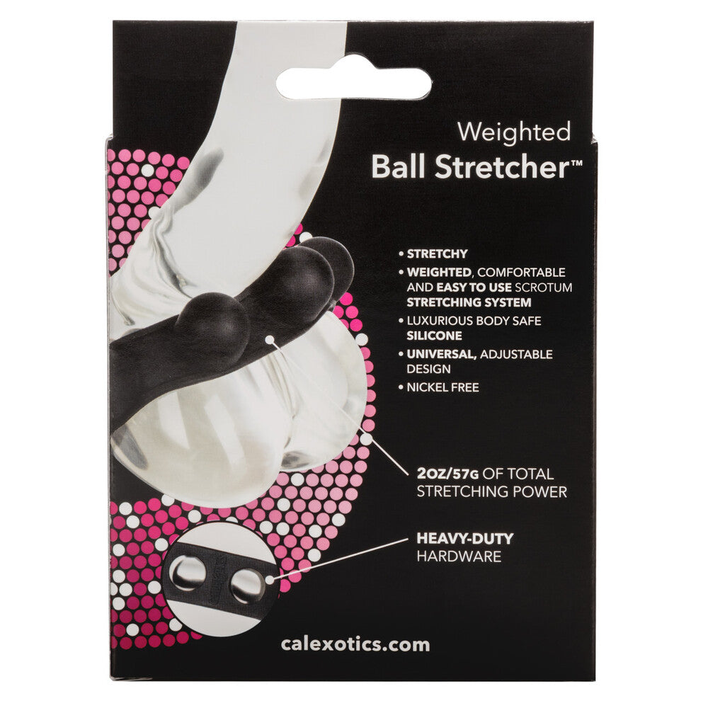 Weighted Ball Stretcher Cock Ring | Ball Stretcher | CalExotics | Bodyjoys