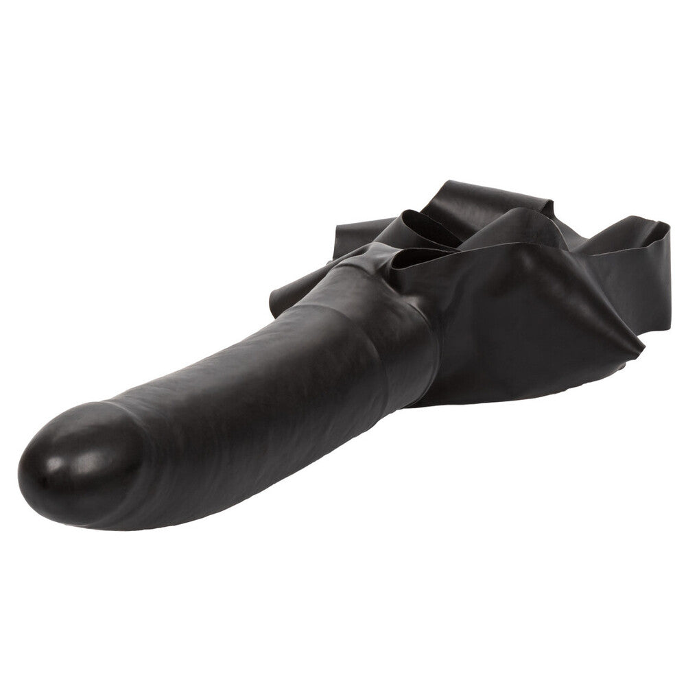 The Accommodator Face Strap-On Dildo Black | Face & Thigh Strap-On | CalExotics | Bodyjoys