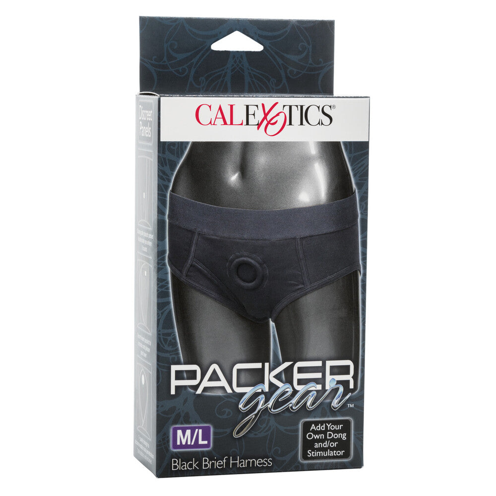 Packer Gear Brief Harness Medium To Large | Strap-On Harness | CalExotics | Bodyjoys