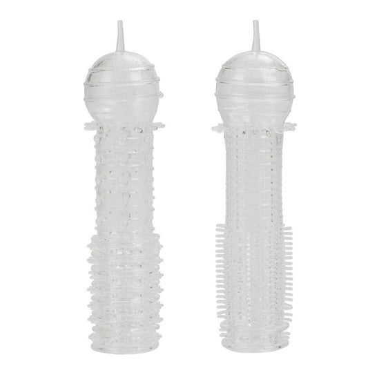 Senso Penis Sleeves 2 Pack | Penis Sheath | CalExotics | Bodyjoys