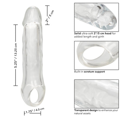 CalExotics Performance Maxx 7.5 Inch Penis Extension Clear | Penis Sheath | CalExotics | Bodyjoys