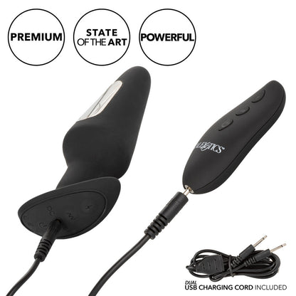 Volt Electro Flare E-Stim Butt Plug | Vibrating Butt Plug | CalExotics | Bodyjoys