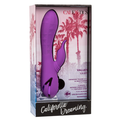 California Dreaming Valley Vamp Clit Vibrator | Rabbit Vibrator | CalExotics | Bodyjoys