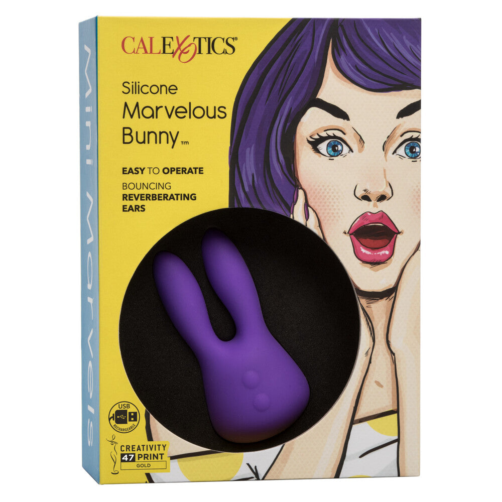 Mini Marvels Marvelous Clit Vibe Bunny | Bullet Vibrator | CalExotics | Bodyjoys