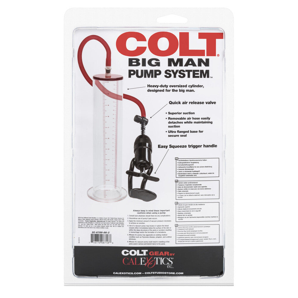 COLT Big Men Pump System Penis Pump | Penis Pump | CalExotics | Bodyjoys