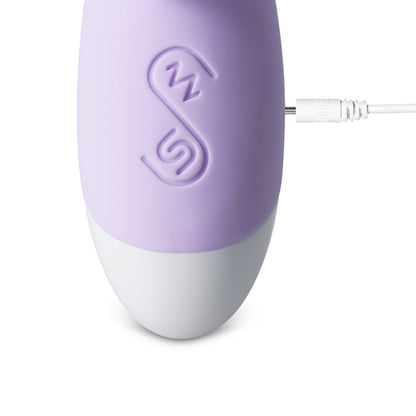 Ribbed Rabbit Multi-Speed Dual Vibrator Purple | Rabbit Vibrator | Various brands | Bodyjoys