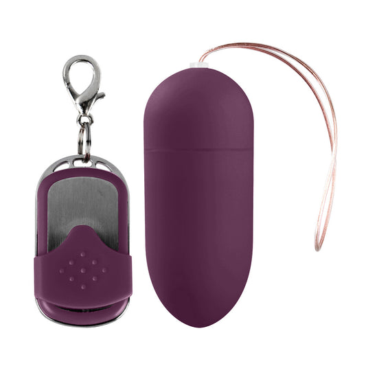 10-Speed Remote Vibrating Egg BIG Purple | Love Egg Vibrator | Shots Toys | Bodyjoys