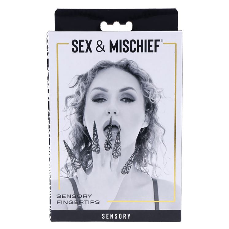 Sex And Mischief Black Sensory Fingertips | Sexy Accessories | Sportsheets | Bodyjoys