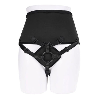 Sportsheets High-Waisted Corset Strap-On Harness Black | Strap-On Harness | Sportsheets | Bodyjoys