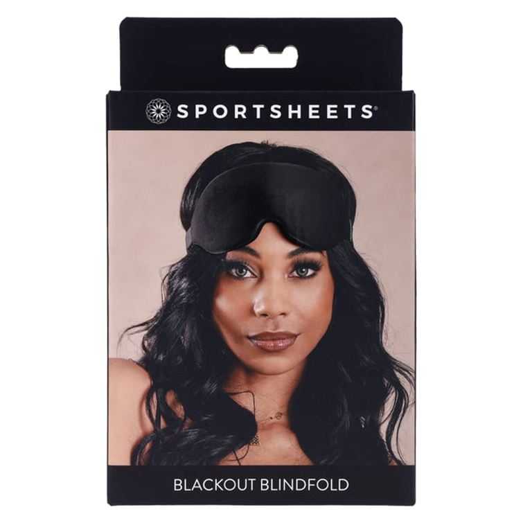 Sportsheets Blackout Blindfold Black | Bondage Blindfold | Sportsheets | Bodyjoys