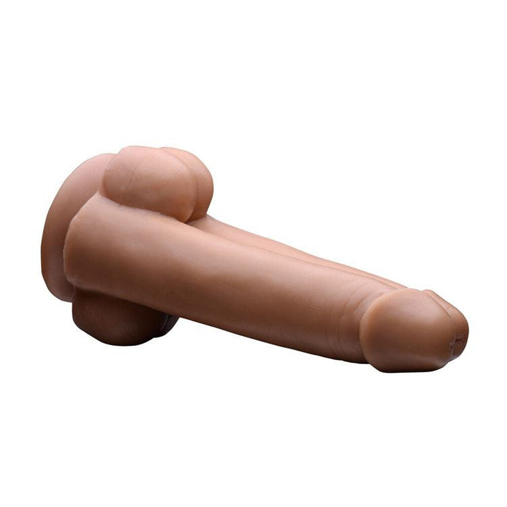 Tom Of Finland Dual Dicks Double Dildo 7 Inch Beige | Large Dildo | XR Brands | Bodyjoys