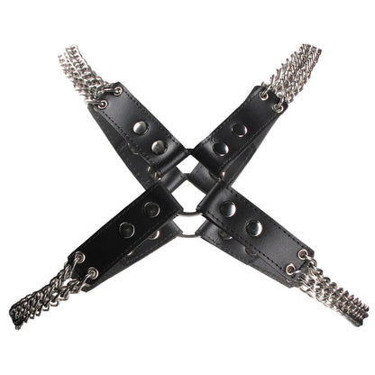 Heavy Duty Leather And Chain Body Harness | Male Fetish Wear | Shots Toys | Bodyjoys