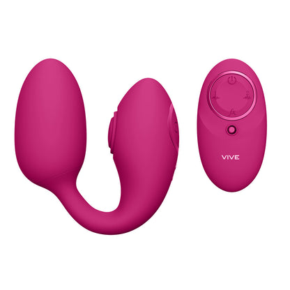 Vive Aika Pulse Wave And Vibrating Love Egg Pink | Love Egg Vibrator | Shots Toys | Bodyjoys