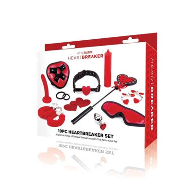 Whipsmart Heartbreaker Bondage Set 10 Pieces | Erotic Bondage Set | Whipsmart | Bodyjoys