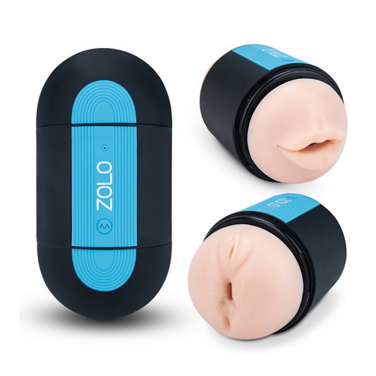 Zolo Pleasure Pill Double Ended Vibrating Masturbator | Male Vibrator | Zolo | Bodyjoys