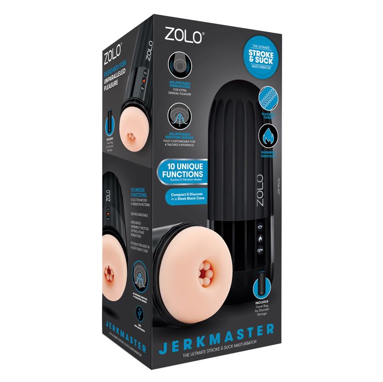 Zolo Jerkmaster Ultimate Stroke And Suck Masturbator | Male Vibrator | Zolo | Bodyjoys