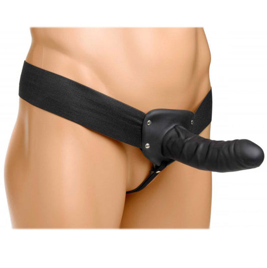 Size Matters Deluxe Erection Assist Hollow Dildo Strap-On | Hollow Strap-On | Size Matters | Bodyjoys