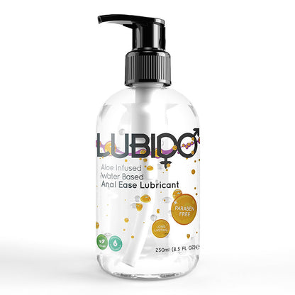 Lubido Anal Water-Based Paraben-Free Lubricant 250ml | Anal Lube | Lubido | Bodyjoys