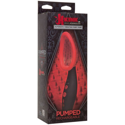 Kink Pumped Rechargeable Automatic Vibrating Pussy Pump | Pussy Pump | Kink Industries | Bodyjoys