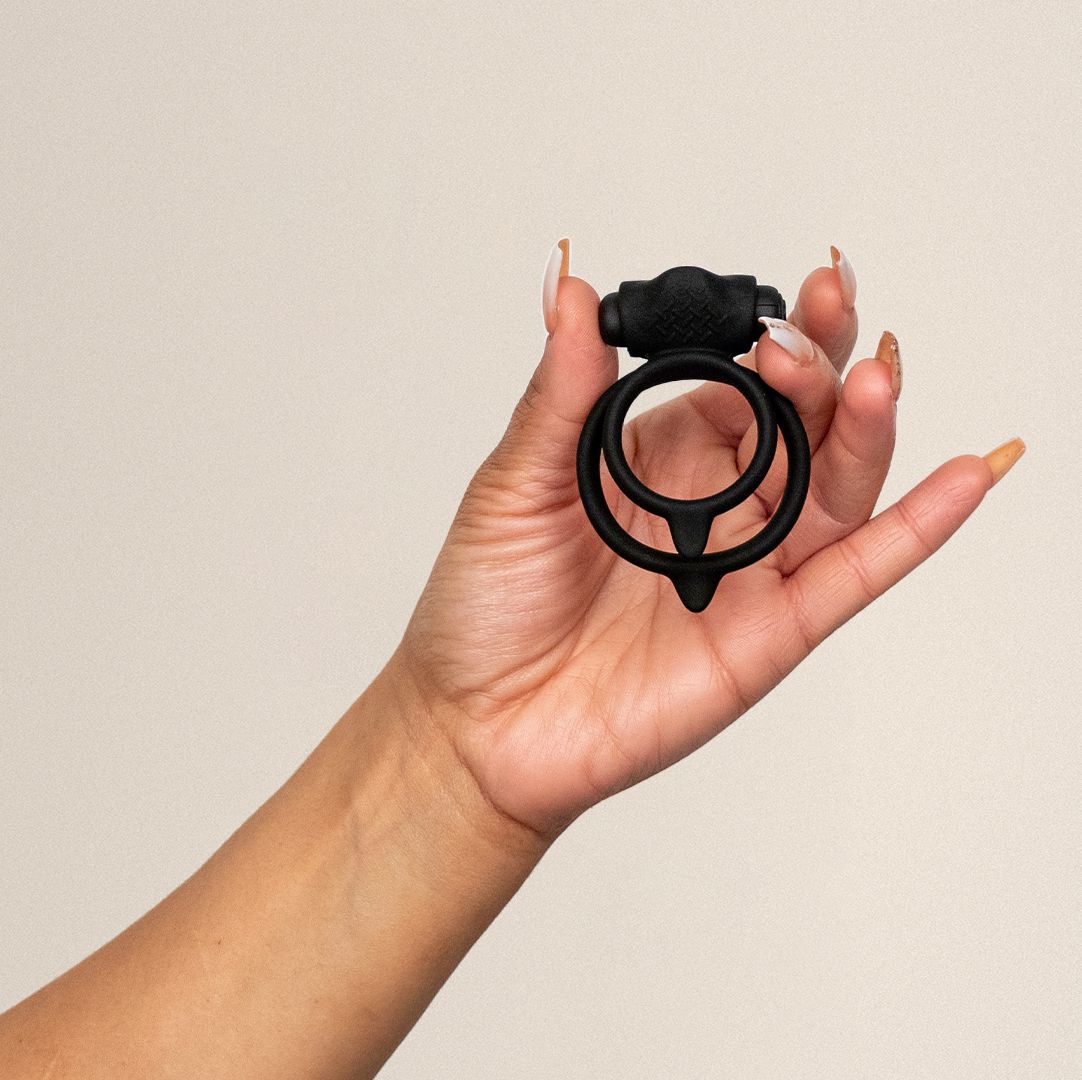 B Swish Bcharmed Basic Plus Massaging Dual Cock Ring | Vibrating Cock Ring | B Swish | Bodyjoys