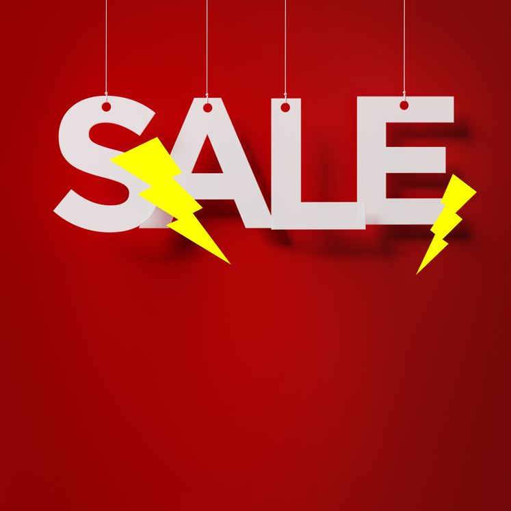 January Sale | Red Sale Sign For Up To 80% OFF | Bodyjoys