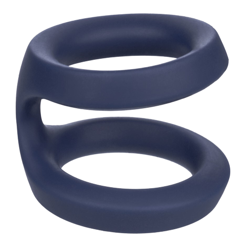 Cock Ring Guides | Blue Double Cock Ring | Bodyjoys