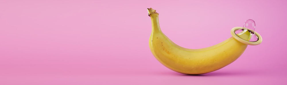 Condom And Safer Sex Guides | Condom Over Banana | Bodyjoys