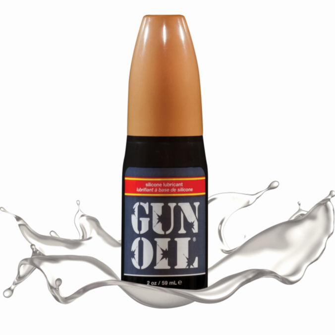 Gun Oil Silicone Lubricant 59ml | Silicone-Based Lube | Empowered Products | Bodyjoys