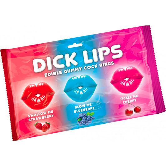 Dick Lips Edible Gummy Cock Rings | Gifts & Gift Sets | Hott Products | Bodyjoys