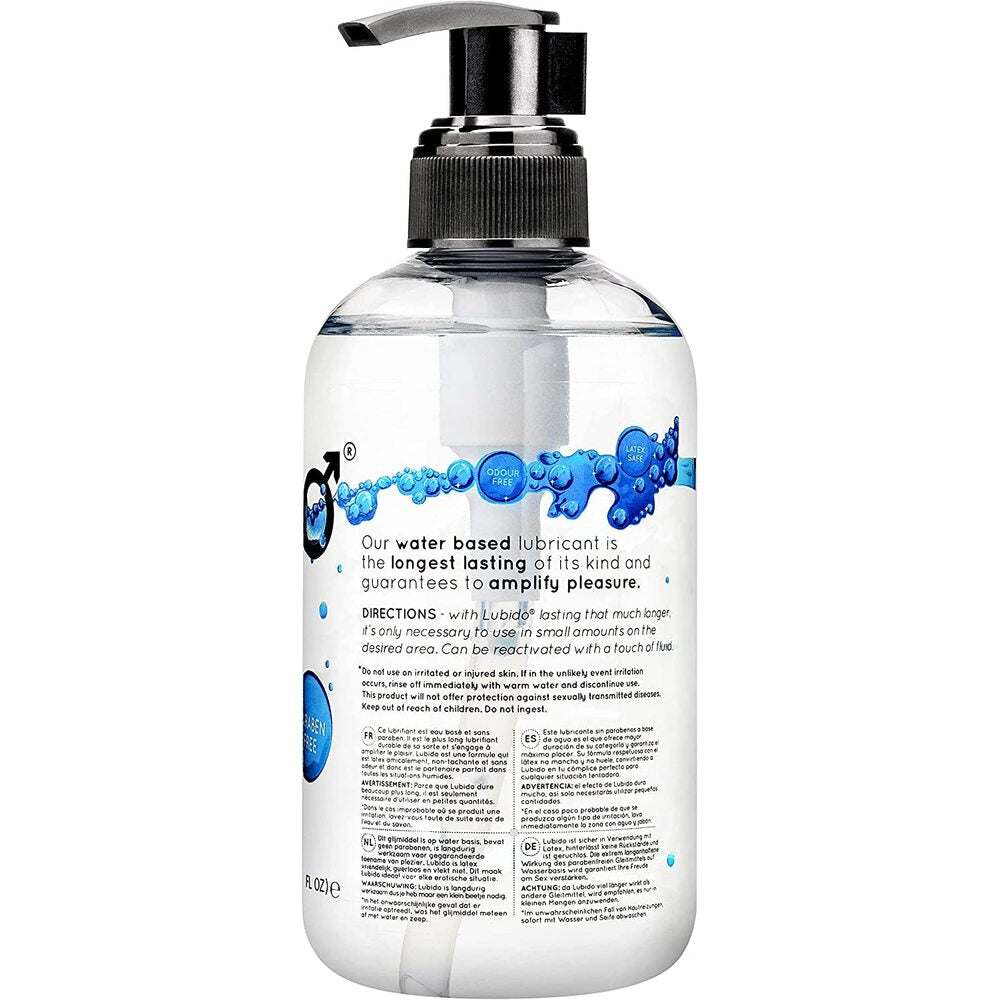 Lubido Water-Based Paraben-Free Lubricant 250ml | Water-Based Lube | Lubido | Bodyjoys