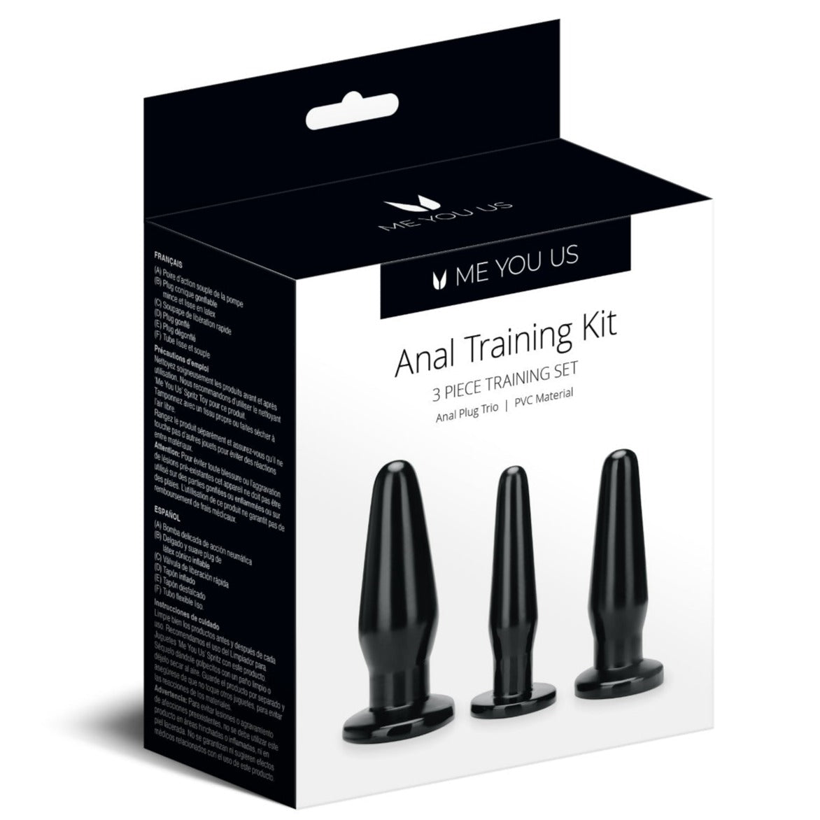 Me You Us Butt Plug Anal Training Set 3 Pieces | Butt Plug Set | Me You Us | Bodyjoys