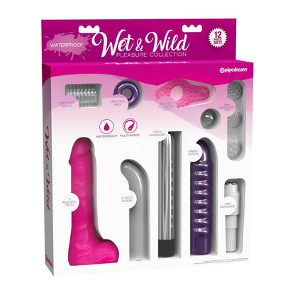 Wet And Wild Waterproof Kit 12 Pieces | Sex Toy Set | Pipedream | Bodyjoys