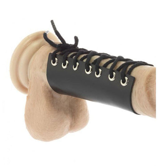 Rimba Leather Cock Ring With Ring Ties | Cock Strap | Rimba | Bodyjoys