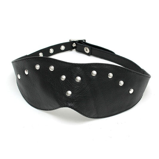 Leather Blindfold Mask | Bondage Blindfold | Rimba | Bodyjoys