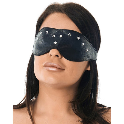 Leather Blindfold Mask | Bondage Blindfold | Rimba | Bodyjoys