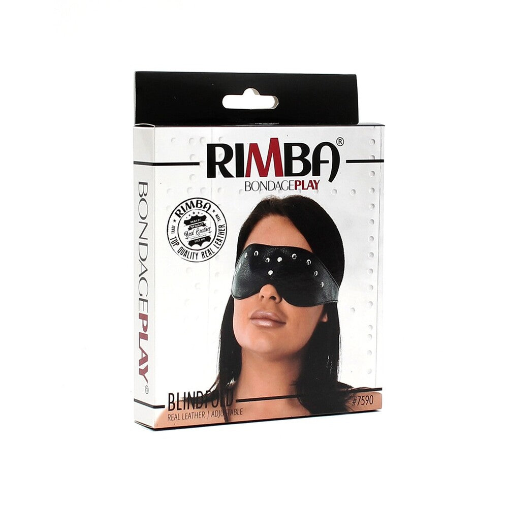 Leather Blindfold Mask | Bondage Blindfold | Rimba | Bodyjoys