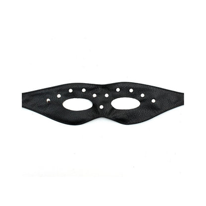 Leather Open Eye Mask With Rivets | Bondage Hoods & Masks | Rimba | Bodyjoys