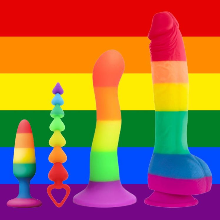 Rainbow Sex Toys | Different Sex Toys In Rainbow Colour | Bodyjoys