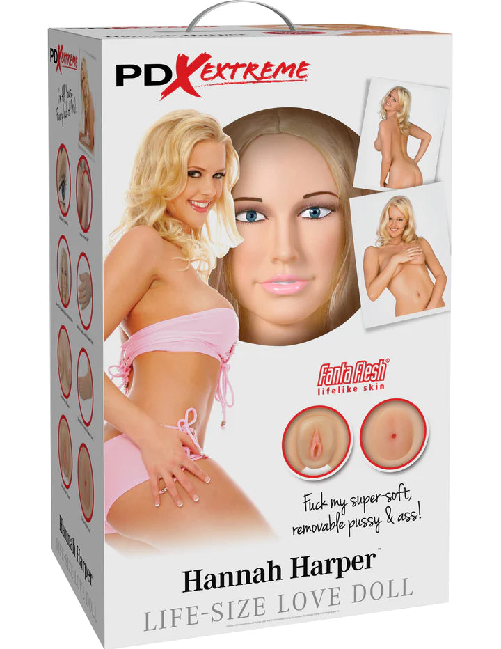 Pipedream Extreme Dollz Hannah Harper Life-Size Love Doll | Sex Doll | Pipedream | Bodyjoys
