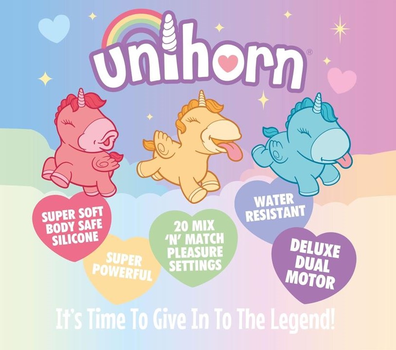 Unihorn sex toys banner | Bodyjoys